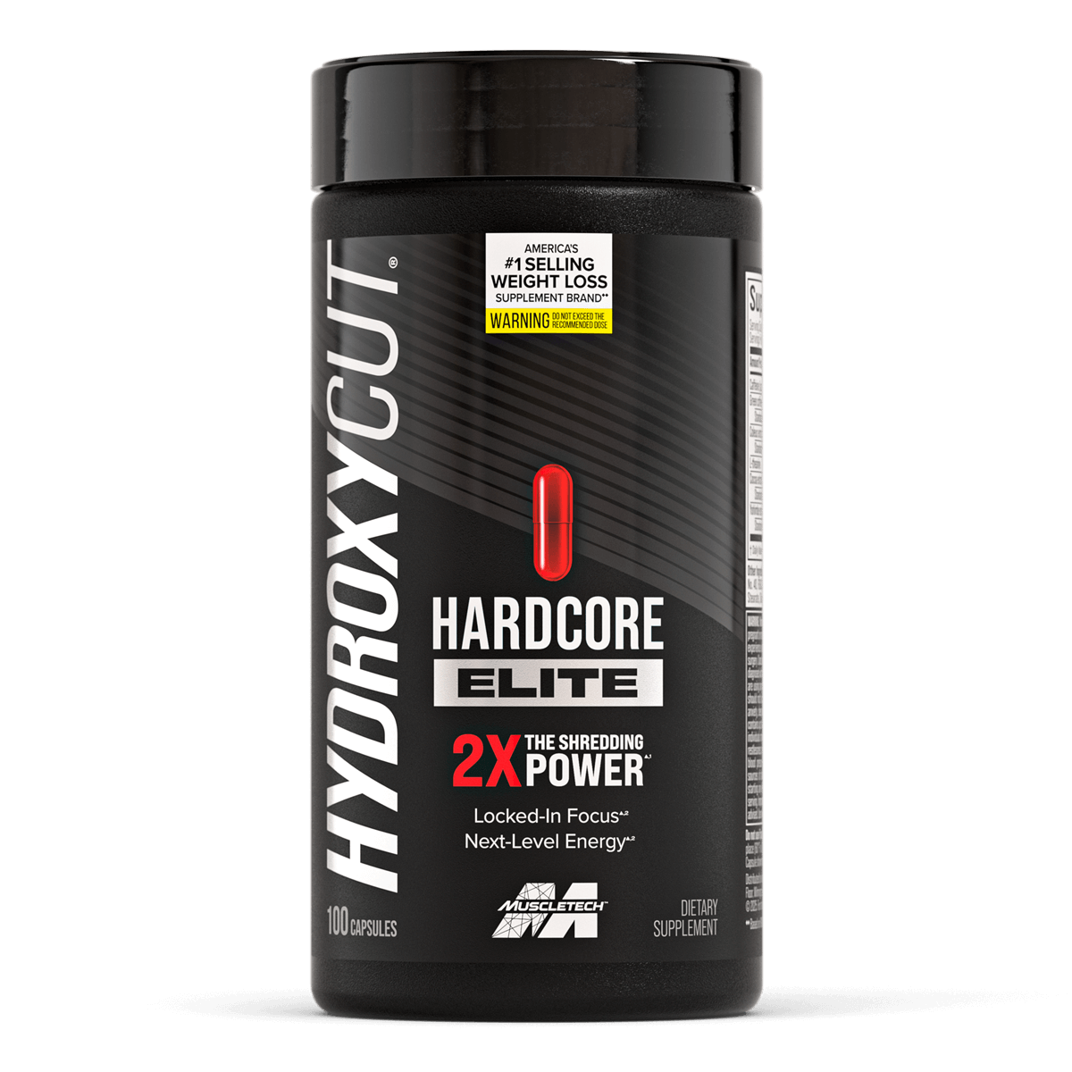 HYDROXYCUT HARDCORE 100 CAPS- MUSCLETECH